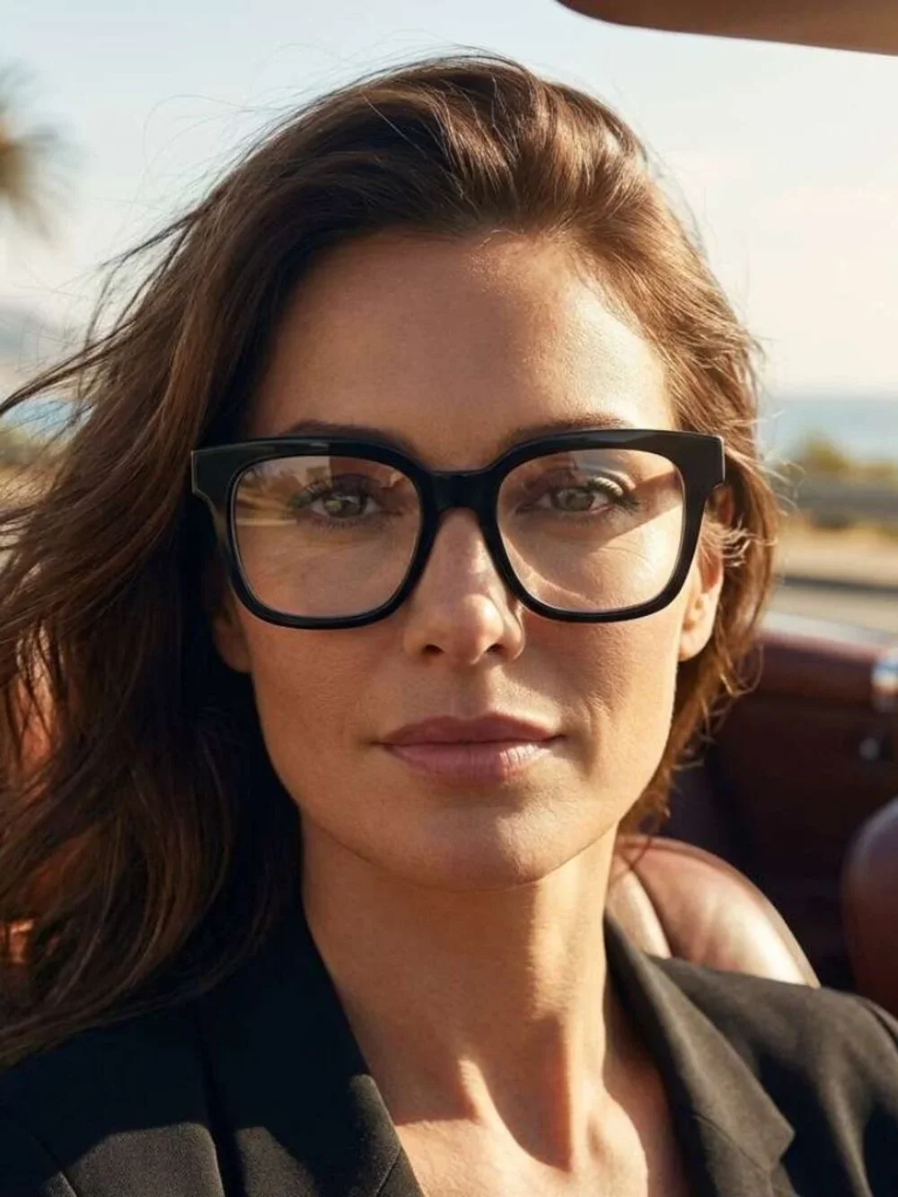 Gucci GG0958O 017 Square Eyeglasses 52mm - Black/Blue Havana